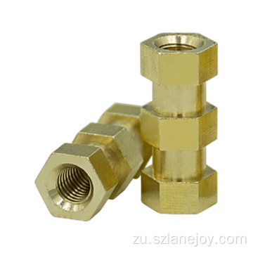 I-Brass Hexagonal flange nati